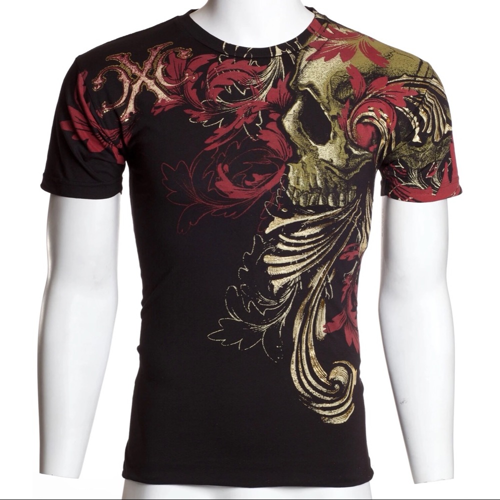 Xtreme Couture Affliction T-Shirt TELEPHUS - Picture 4 of 8